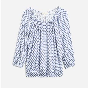 Michael Kors Peasant Knot Top